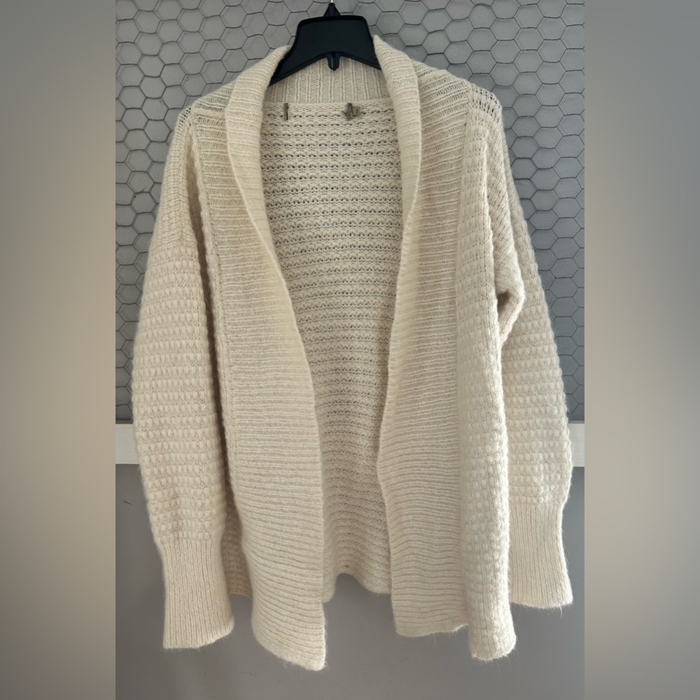 ALPACA from Peru medium length OS (One size) cardigan/sweater